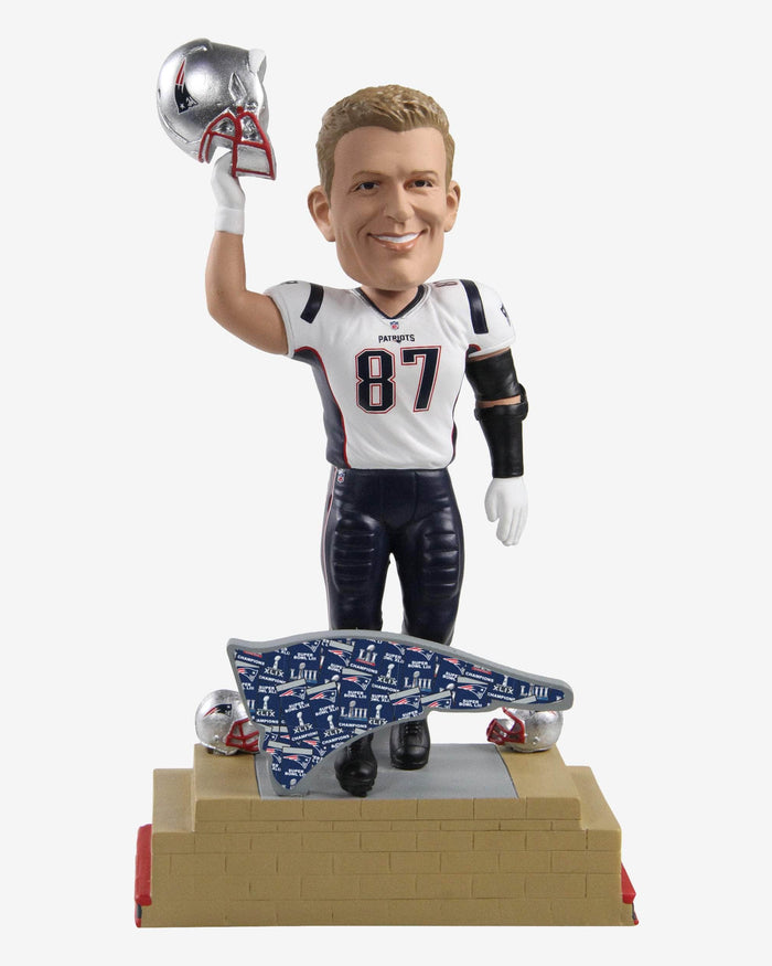 Rob Gronkowski New England Patriots Farewell Bobblehead FOCO - FOCO.com