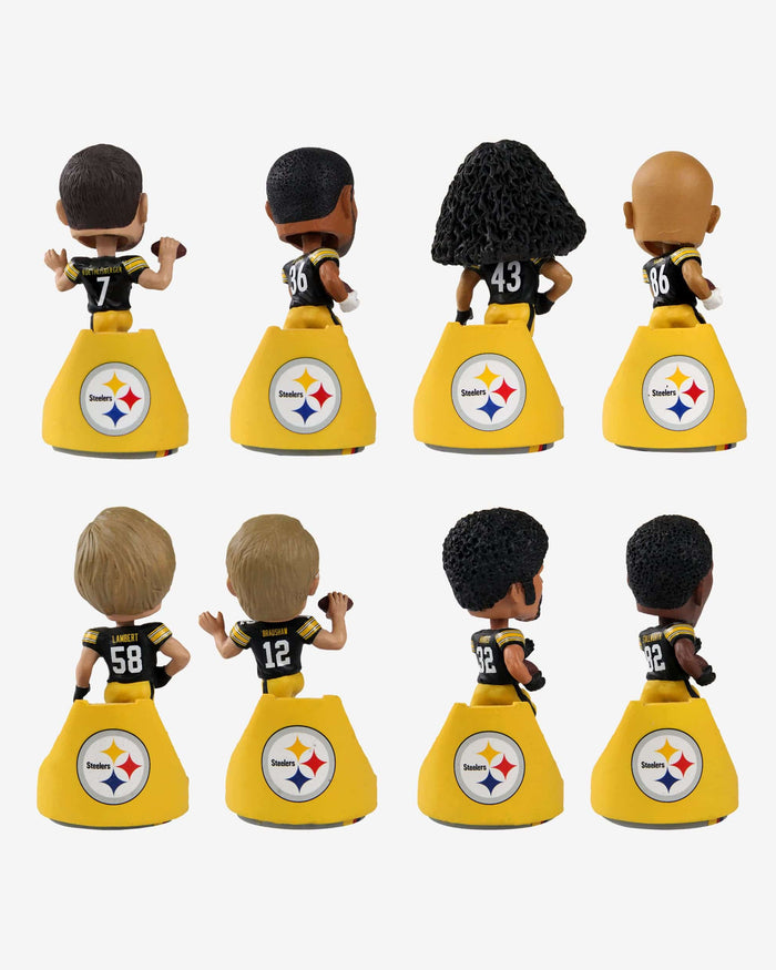 Pittsburgh Steelers Gridiron Legends Mini Bobblehead Boxed Set FOCO - FOCO.com