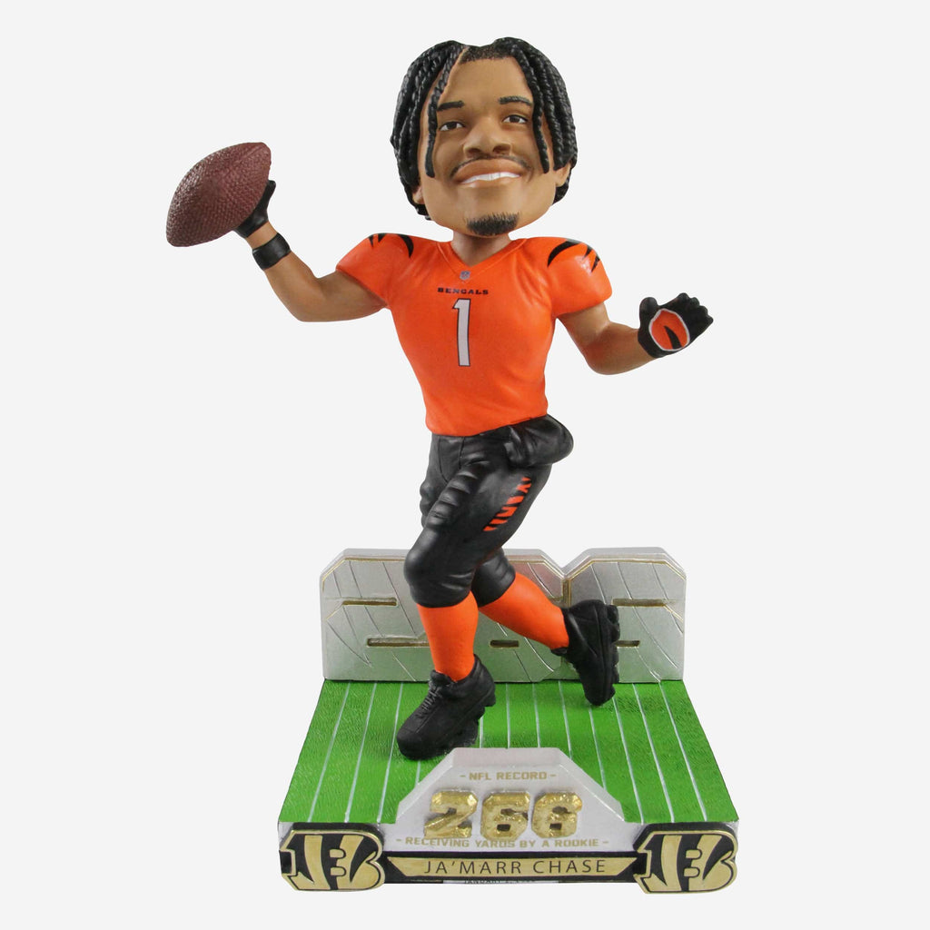 Ja'Marr Chase Cincinnati Bengals Gamebreaker Bobblehead FOCO - FOCO.com