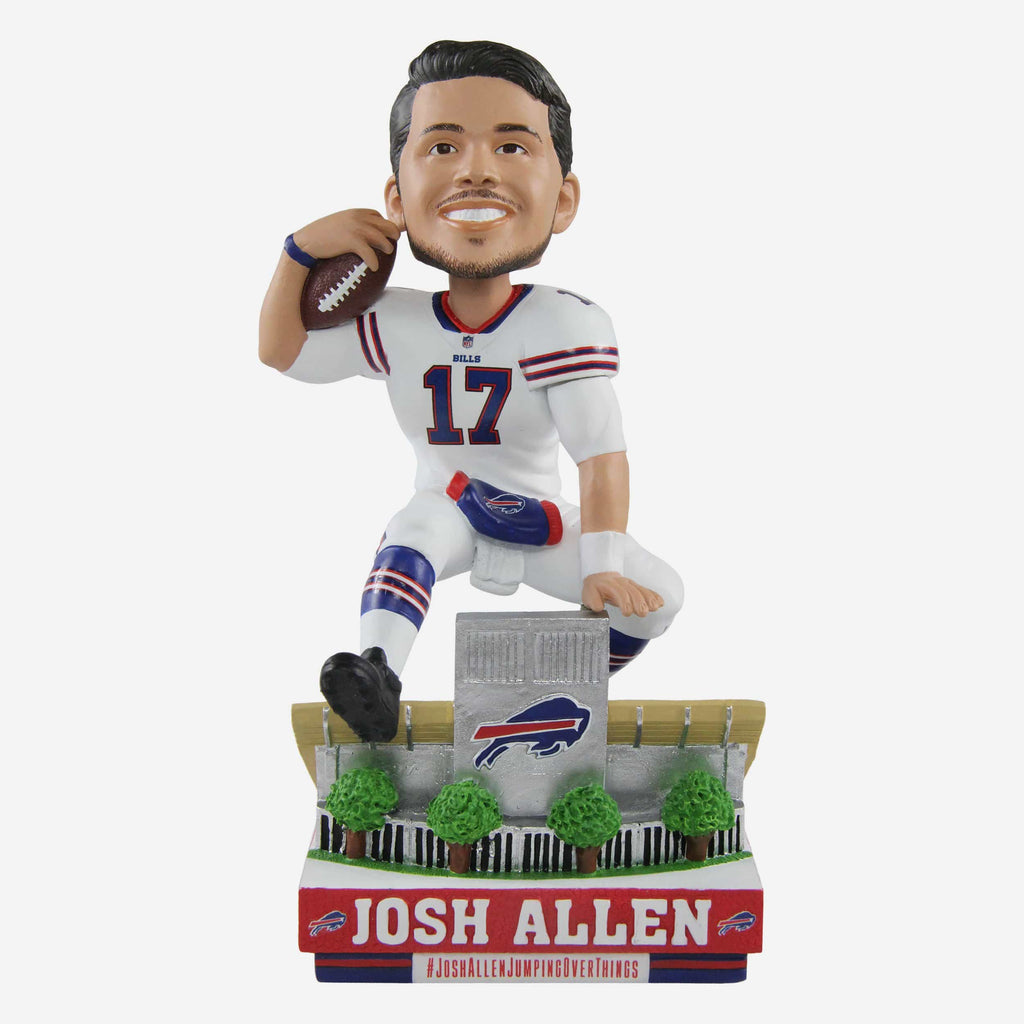 Josh Allen Buffalo Bills Jumping Over Things Bobblehead FOCO - FOCO.com