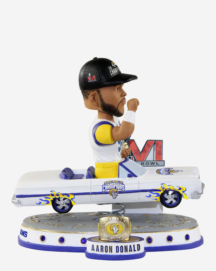 Aaron Donald Los Angeles Rams Low Rider Bobblehead FOCO - FOCO.com