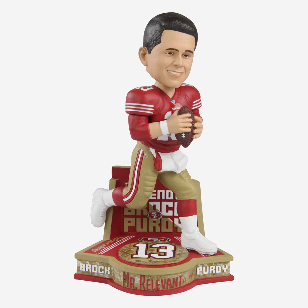 Brock Purdy San Francisco 49ers Mr Relevant Bobblehead FOCO - FOCO.com