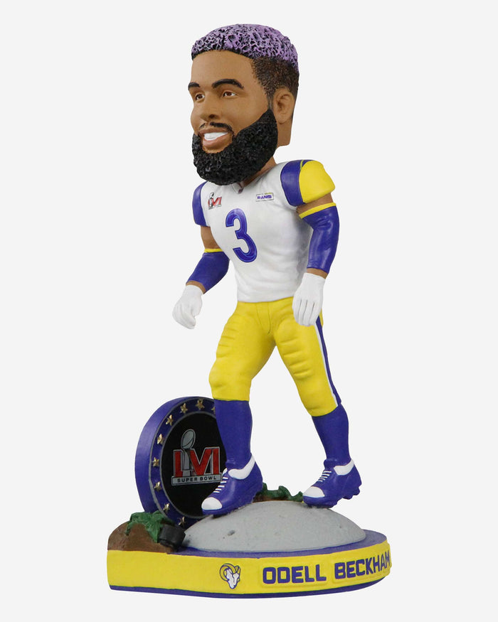 Odell Beckham Jr Los Angeles Rams Moonwalk Touchdown Celebration Bobblehead FOCO - FOCO.com