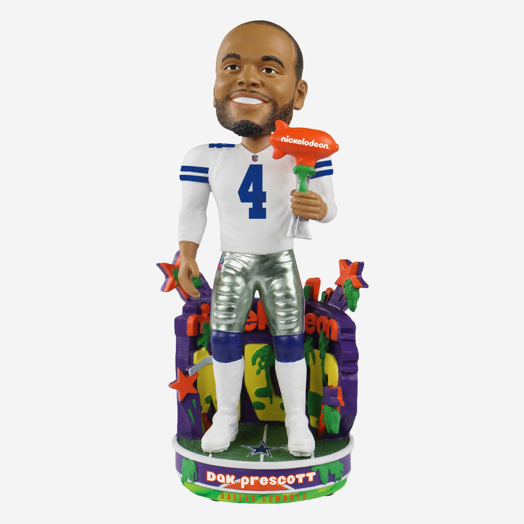 Dak Prescott Dallas Cowboys Nickelodeon NVP Bobblehead FOCO - FOCO.com