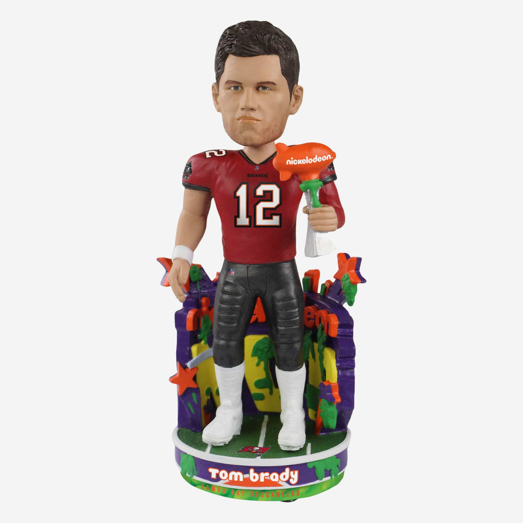 Tom Brady Tampa Bay Buccaneers Nickelodeon NVP Bobblehead FOCO - FOCO.com