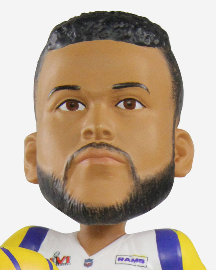 Aaron Donald Los Angeles Rams Riding Ram Bobblehead FOCO - FOCO.com