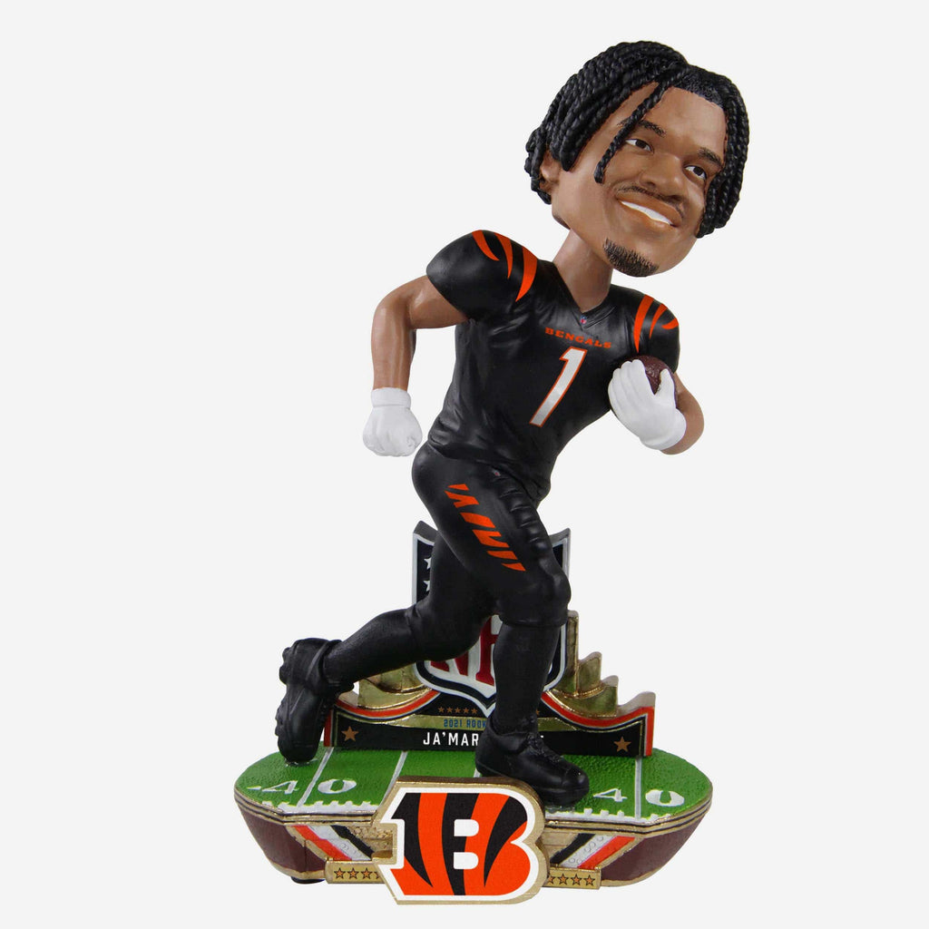 Ja'Marr Chase Cincinnati Bengals NFL 2021 Rookie Series Bobblehead FOCO - FOCO.com