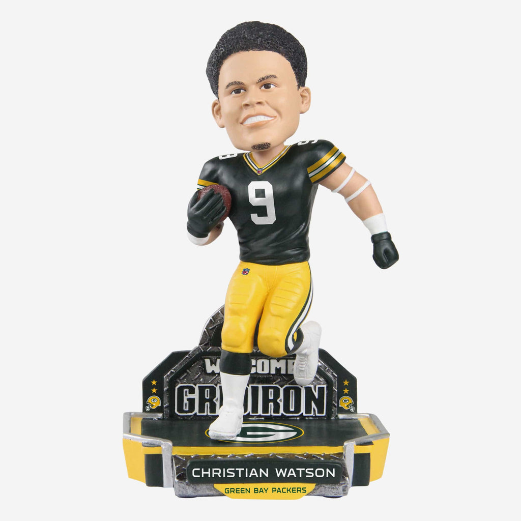 Christian Watson Green Bay Packers NFL 2022 Rookie Series Bobblehead FOCO - FOCO.com