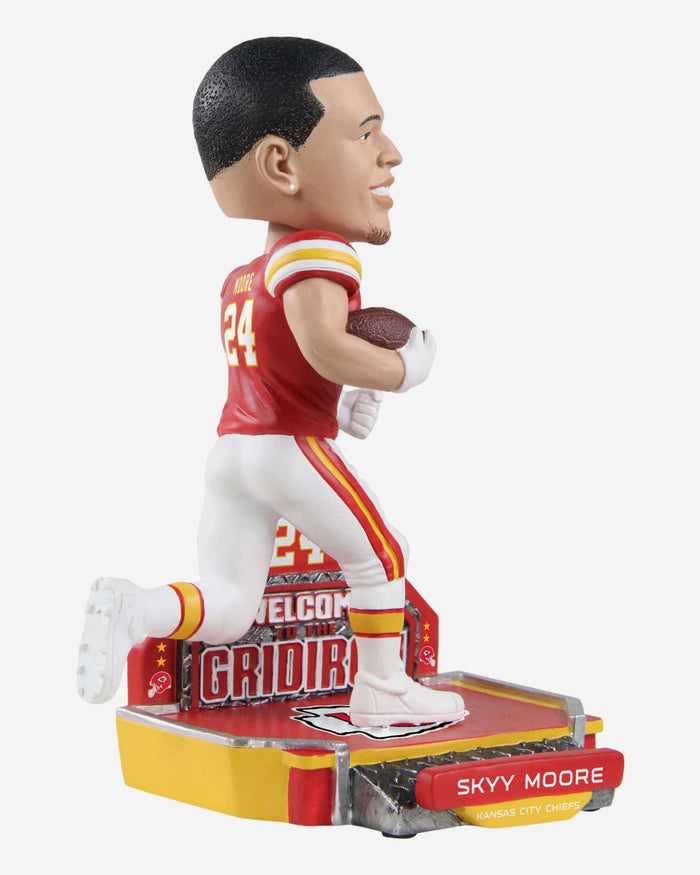 Skyy Moore Kansas City Chiefs NFL 2022 Rookie Series Bobblehead FOCO - FOCO.com