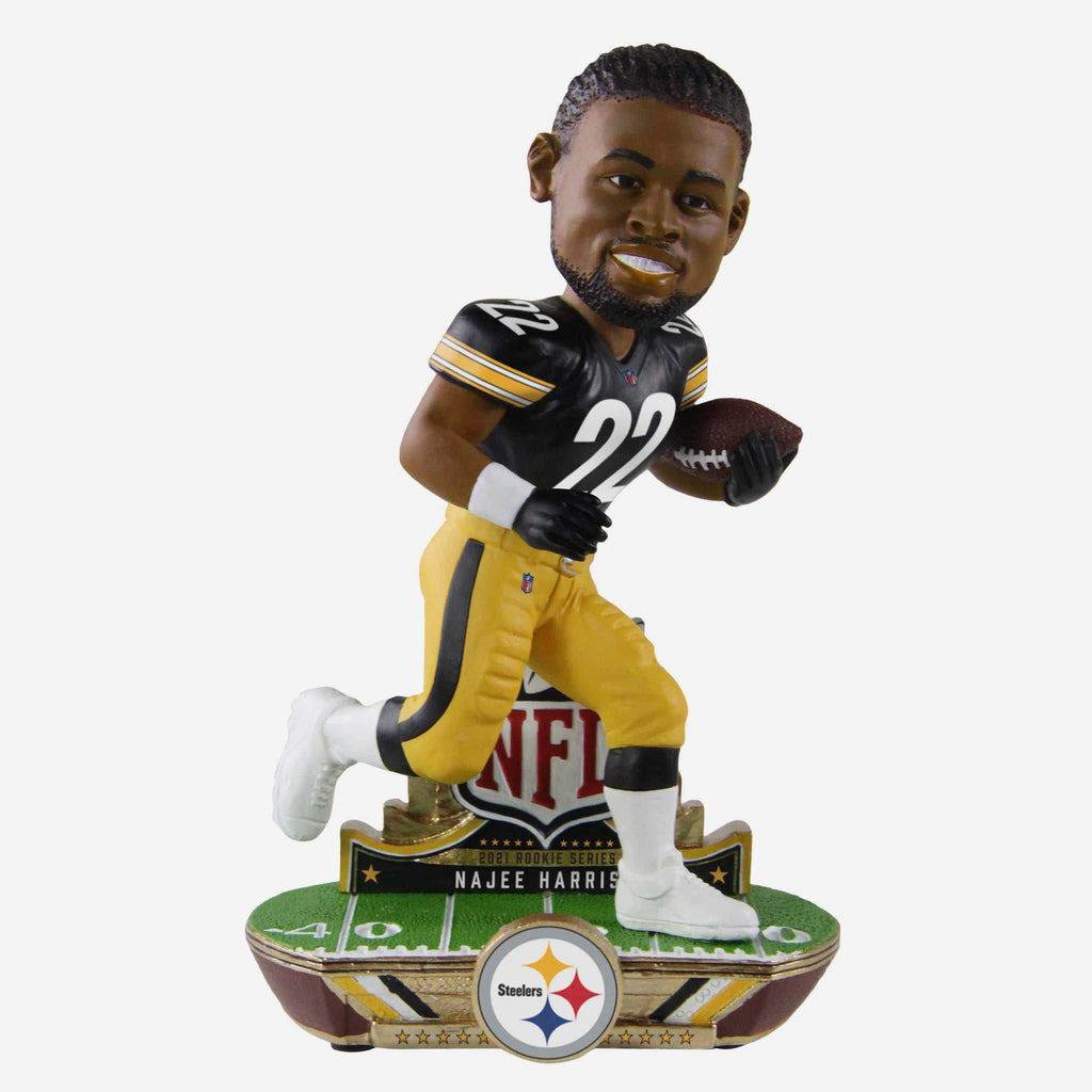 Najee Harris Pittsburgh Steelers NFL 2021 Rookie Series Bobblehead FOCO - FOCO.com