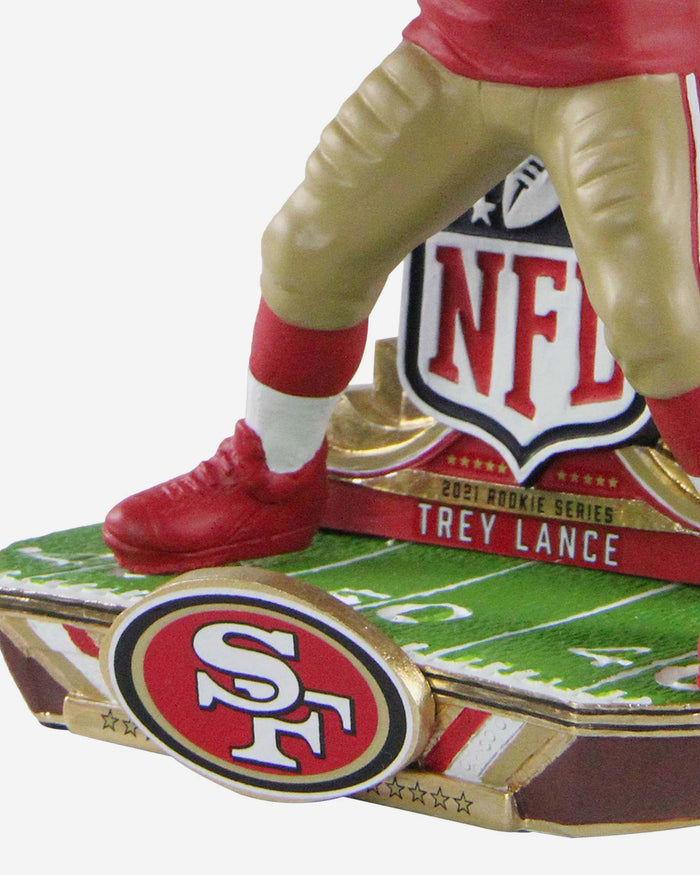 Trey Lance San Francisco 49ers NFL 2021 Rookie Series Bobblehead FOCO - FOCO.com