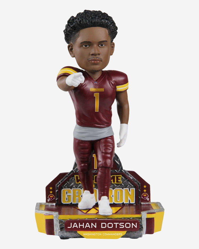 Jahan Dotson Washington Commanders NFL 2022 Rookie Series Bobblehead FOCO - FOCO.com