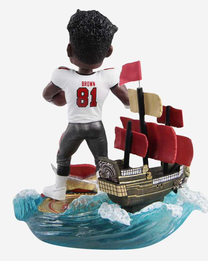 Antonio Brown Tampa Bay Buccaneers To The Ship For The Ship Bobblehead FOCO - FOCO.com