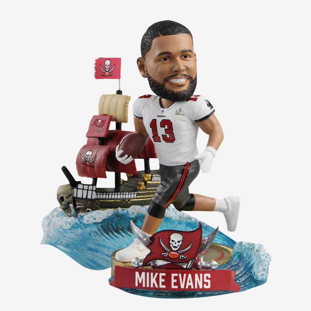 Mike Evans Tampa Bay Buccaneers To The Ship For The Ship Bobblehead FOCO - FOCO.com