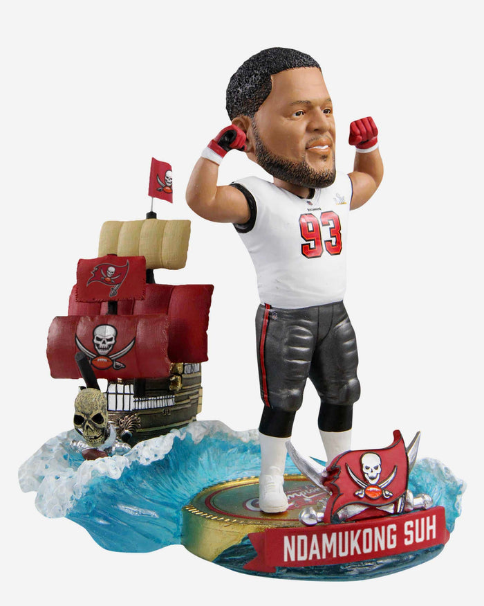 Ndamukong Suh Tampa Bay Buccaneers To The Ship For The Ship Bobblehead FOCO - FOCO.com