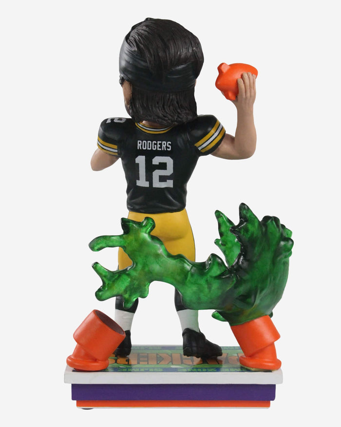 Aaron Rodgers Green Bay Packers Slime Zone Bobblehead FOCO - FOCO.com