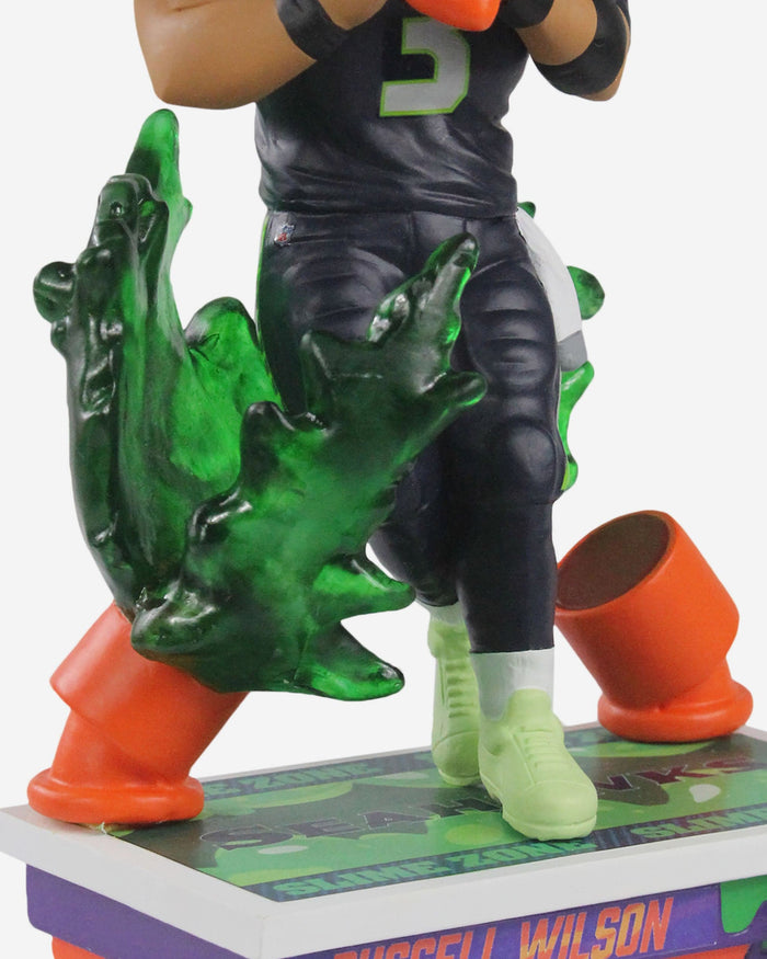 Russell Wilson Seattle Seahawks Slime Zone Bobblehead FOCO - FOCO.com