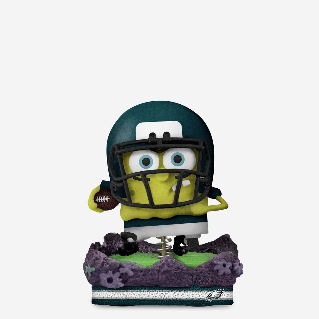 Philadelphia Eagles SpongeBob SquarePants Gridiron Great Bobblehead FOCO - FOCO.com