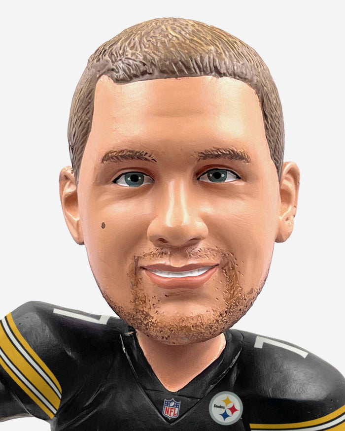 Ben Roethlisberger Pittsburgh Steelers Career Stats Spinning Bobblehead FOCO - FOCO.com