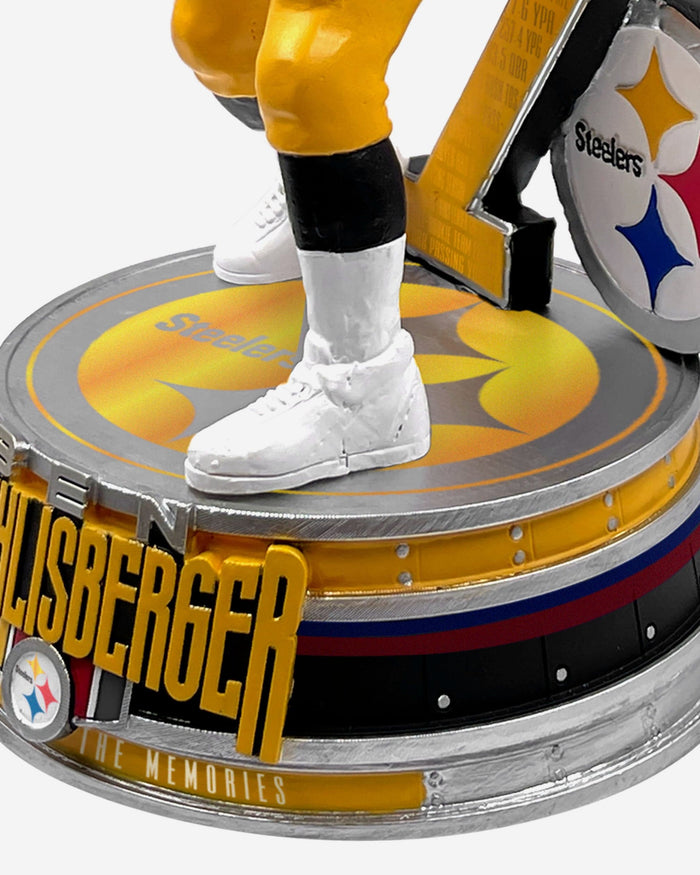 Ben Roethlisberger Pittsburgh Steelers Career Stats Spinning Bobblehead FOCO - FOCO.com