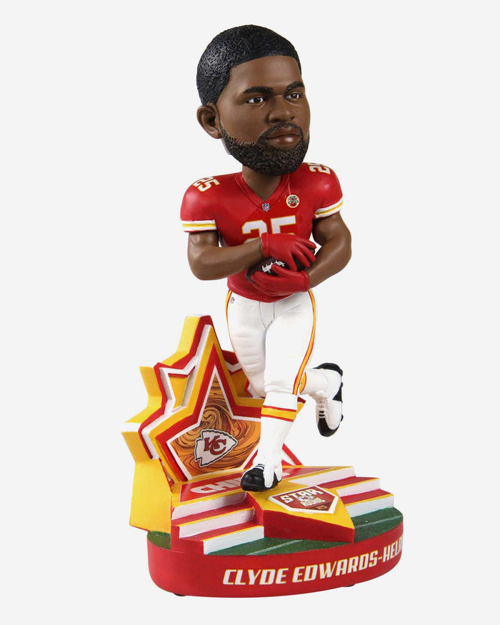 Clyde Edwards-Helaire Kansas City Chiefs Star Rookie Base Bobblehead FOCO - FOCO.com