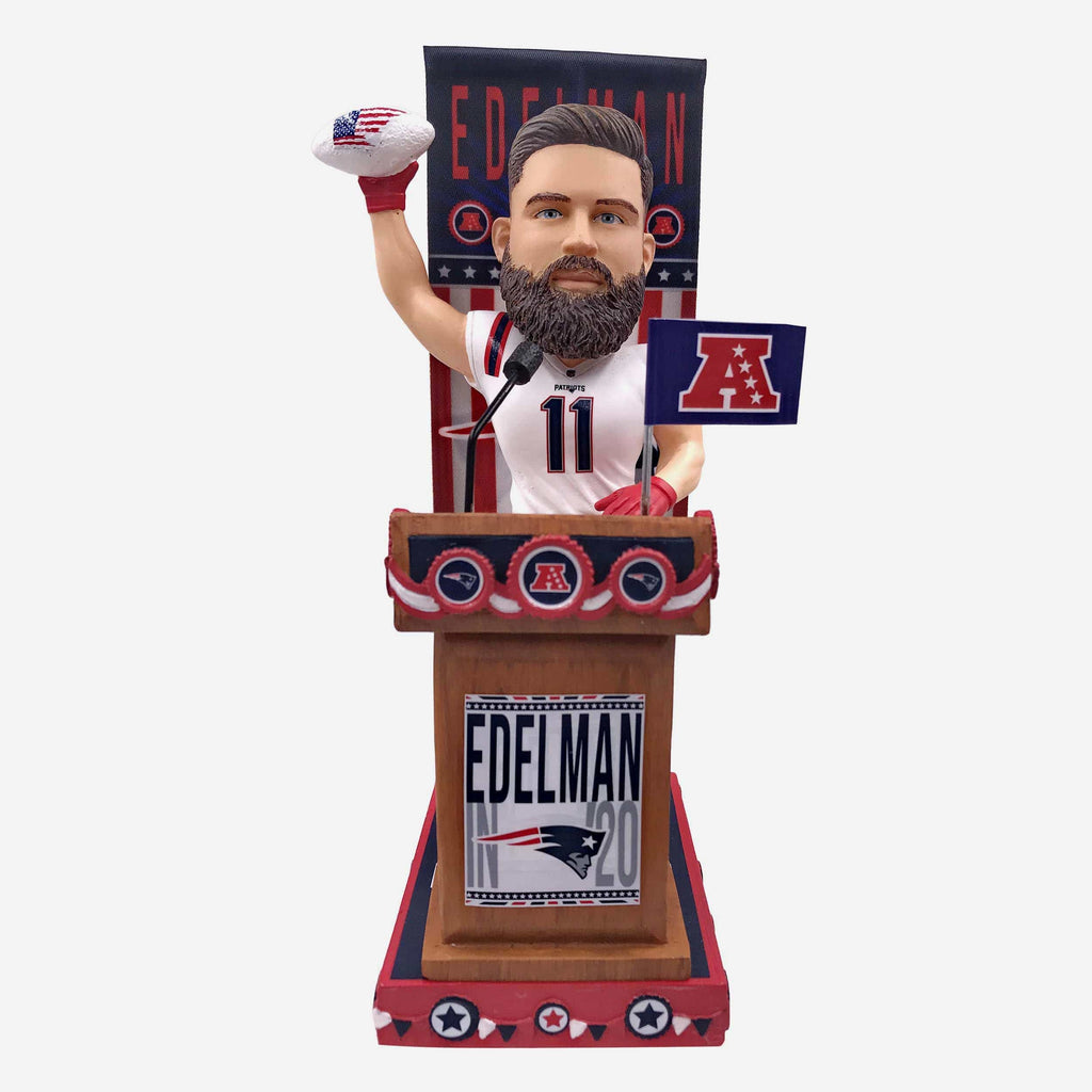 Julian Edelman New England Patriots Swing Vote Series Bobblehead FOCO - FOCO.com