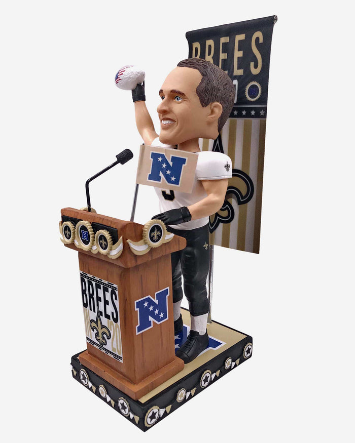 Drew Brees New Orleans Saints Swing Vote Series Bobblehead FOCO - FOCO.com