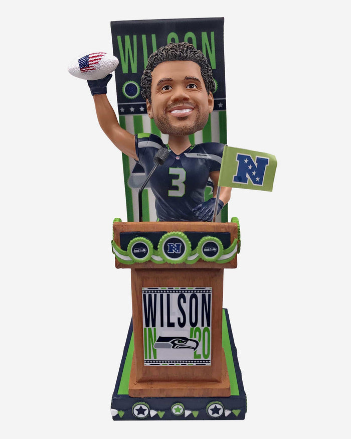 Russell Wilson Seattle Seahawks Swing Vote Series Bobblehead FOCO - FOCO.com