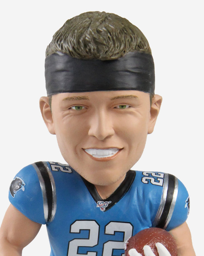 Christian McCaffrey Carolina Panthers Thematic Bobblehead FOCO - FOCO.com