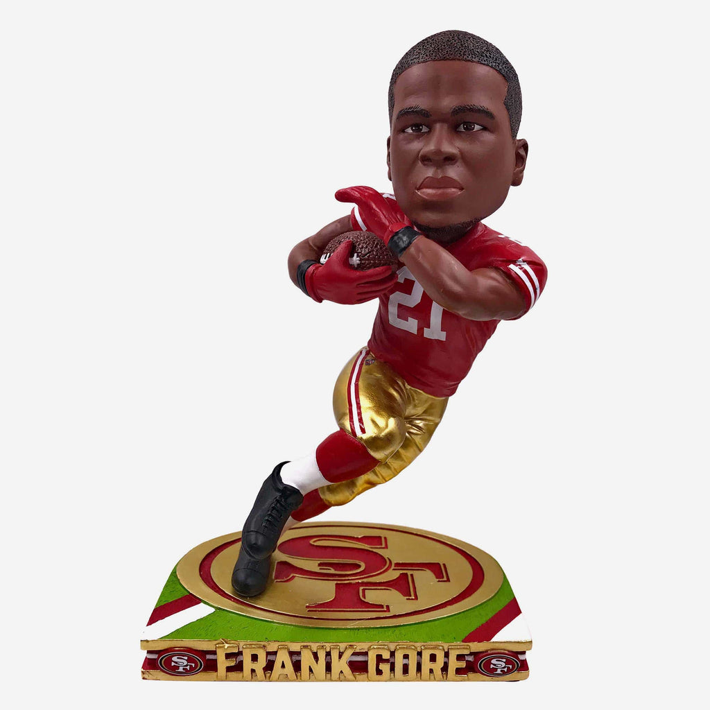 Frank Gore San Francisco 49ers Ambassador Action Pose Bobblehead FOCO - FOCO.com
