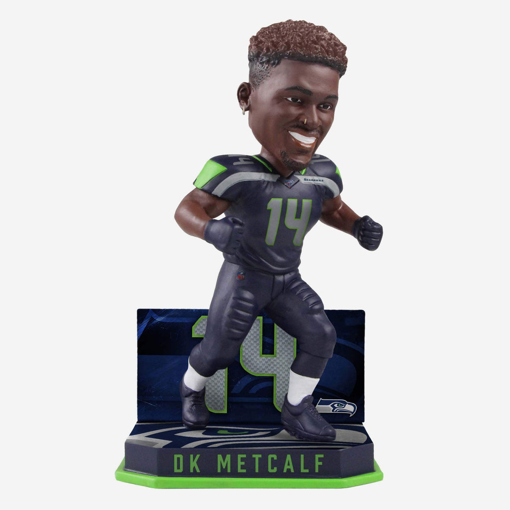 DK Metcalf Seattle Seahawks Thematic Bobblehead FOCO - FOCO.com