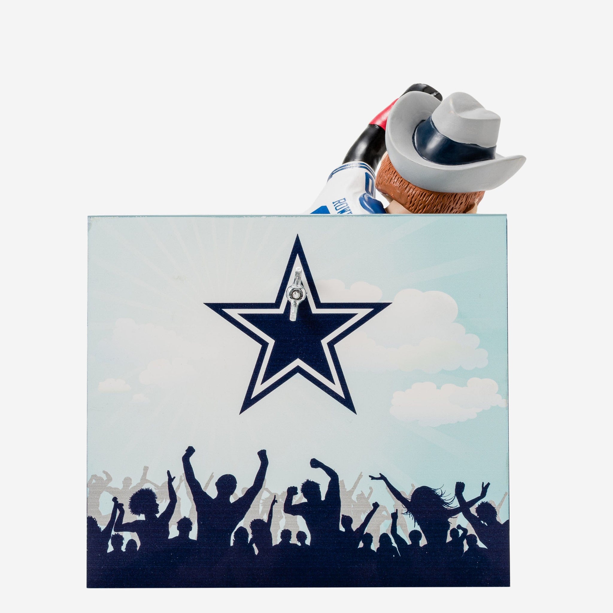 Rowdy Dallas Cowboys Holiday Mascot Bobblehead FOCO