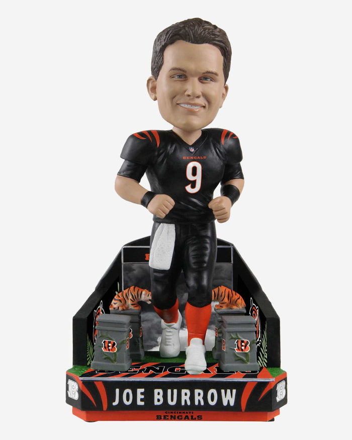 Joe Burrow Cincinnati Bengals Pregame Tunnel Entrance Bobblehead FOCO - FOCO.com