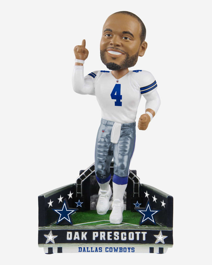 Dak Prescott Dallas Cowboys Pregame Tunnel Entrance Bobblehead FOCO - FOCO.com