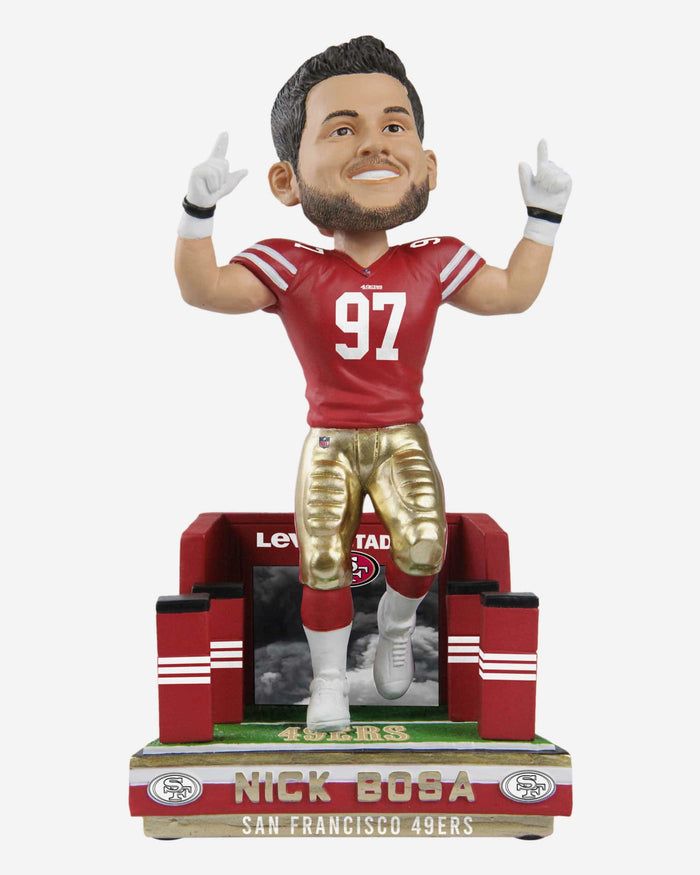 Nick Bosa San Francisco 49ers Tunnel Entrance Bobblehead FOCO - FOCO.com