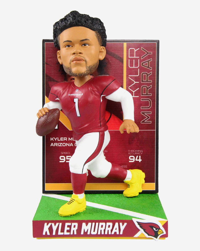 Kyler Murray Arizona Cardinals Ratings Card Bobblehead FOCO - FOCO.com