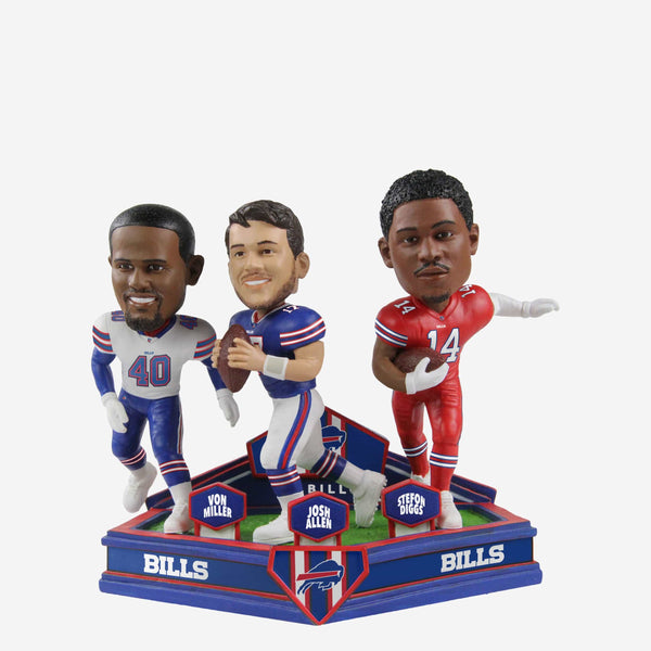 : Stefon Diggs Buffalo Bills Riding Bobblehead NFL