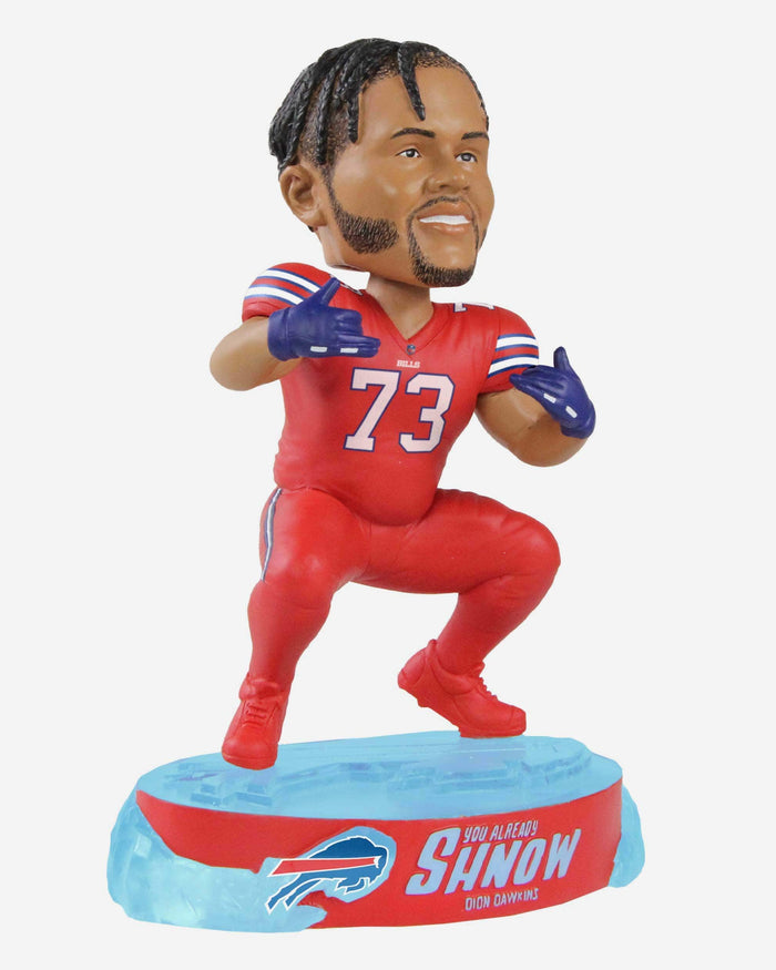 Dion Dawkins Buffalo Bills You Already Shnow Bobblehead FOCO - FOCO.com