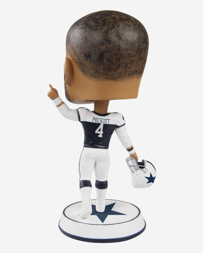 Dak Prescott Dallas Cowboys Retro Uniform Variant Bighead Bobblehead FOCO - FOCO.com