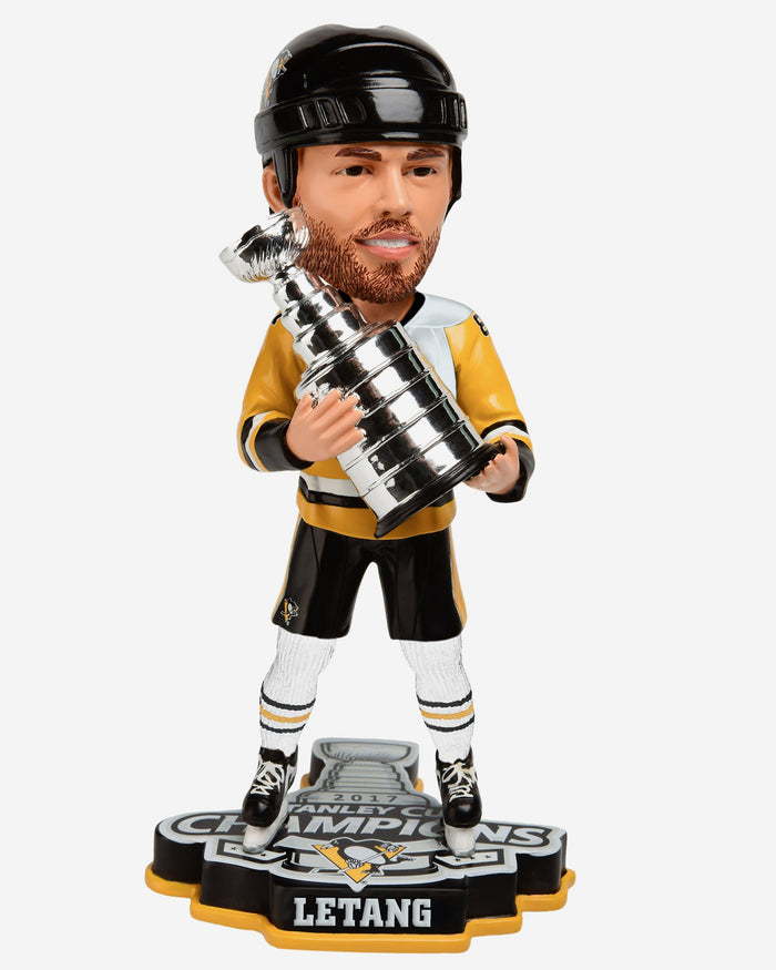 Kris Letang Pittsburgh Penguins 2017 Stanley Cup Champions Bobblehead FOCO - FOCO.com