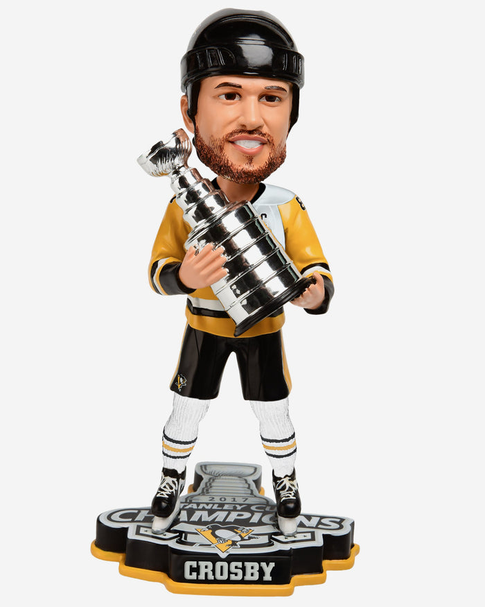 Sidney Crosby Pittsburgh Penguins 2017 Stanley Cup Champions Bobblehead FOCO - FOCO.com