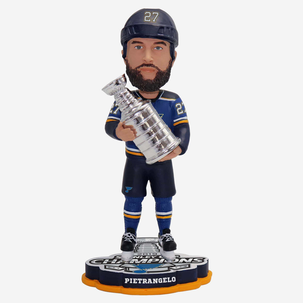 Alex Pietrangelo St Louis Blues 2019 Stanley Cup Champions Bobblehead FOCO - FOCO.com