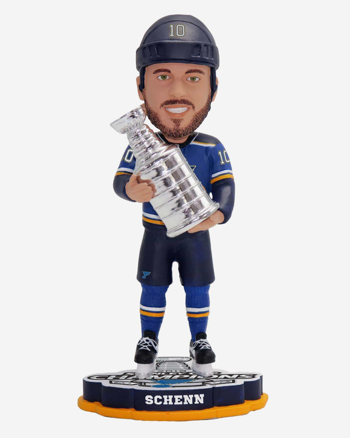 Brayden Schenn St Louis Blues 2019 Stanley Cup Champions Bobblehead FOCO - FOCO.com