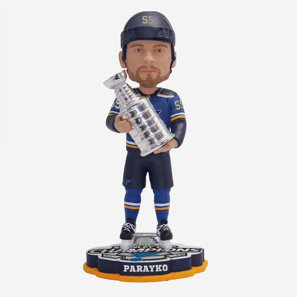 Colton Parayko St Louis Blues 2019 Stanley Cup Champions Bobblehead FOCO - FOCO.com