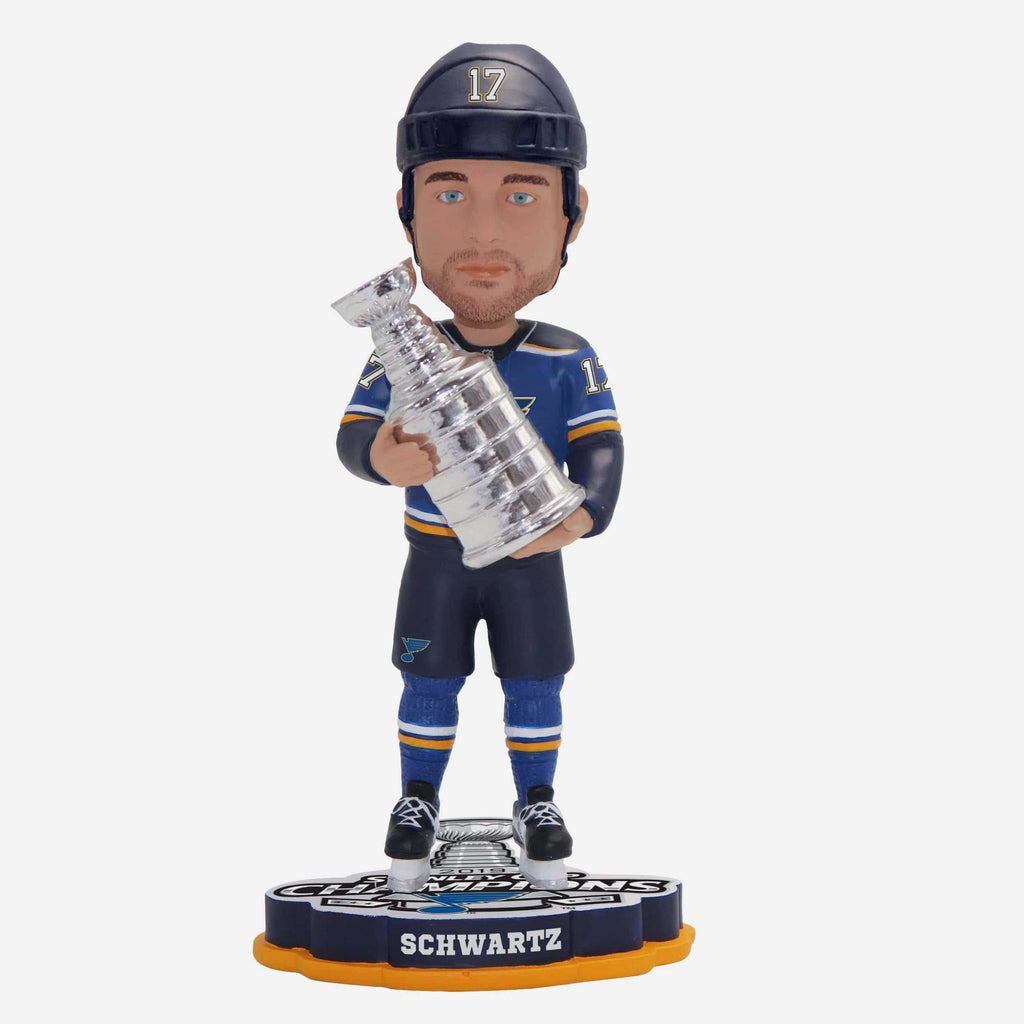 Jaden Schwartz St Louis Blues 2019 Stanley Cup Champions Bobblehead FOCO - FOCO.com