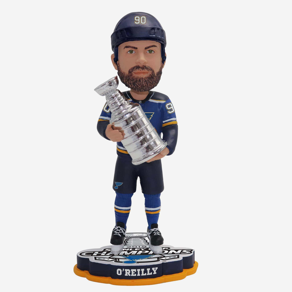 Ryan O'Reilly St Louis Blues 2019 Stanley Cup Champions Bobblehead FOCO - FOCO.com