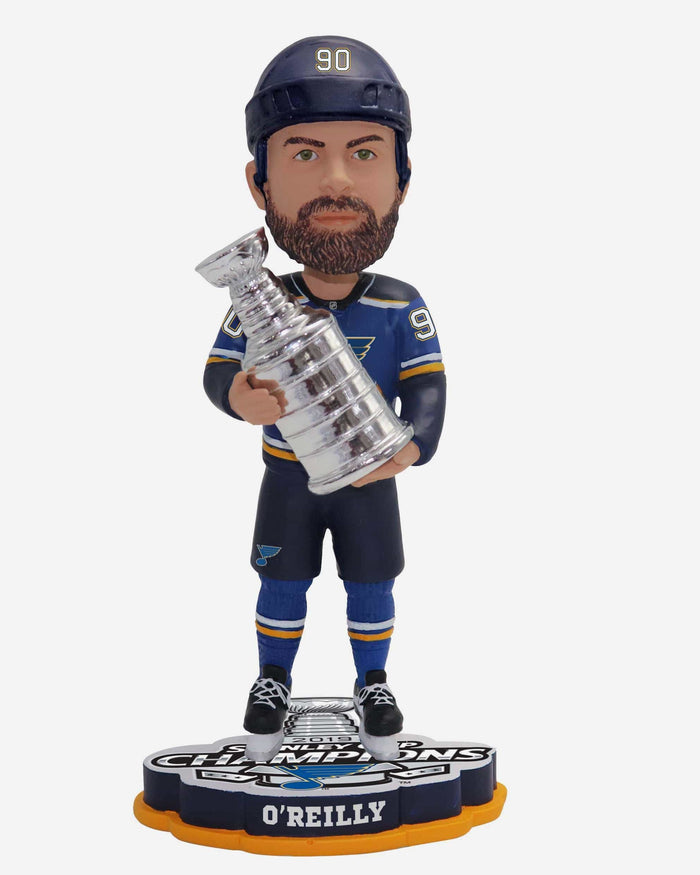 Ryan O'Reilly St Louis Blues 2019 Stanley Cup Champions Bobblehead FOCO - FOCO.com