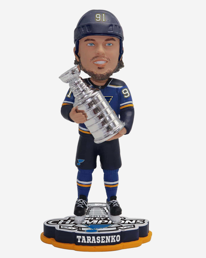 Vladimir Tarasenko St Louis Blues 2019 Stanley Cup Champions Bobblehead FOCO - FOCO.com