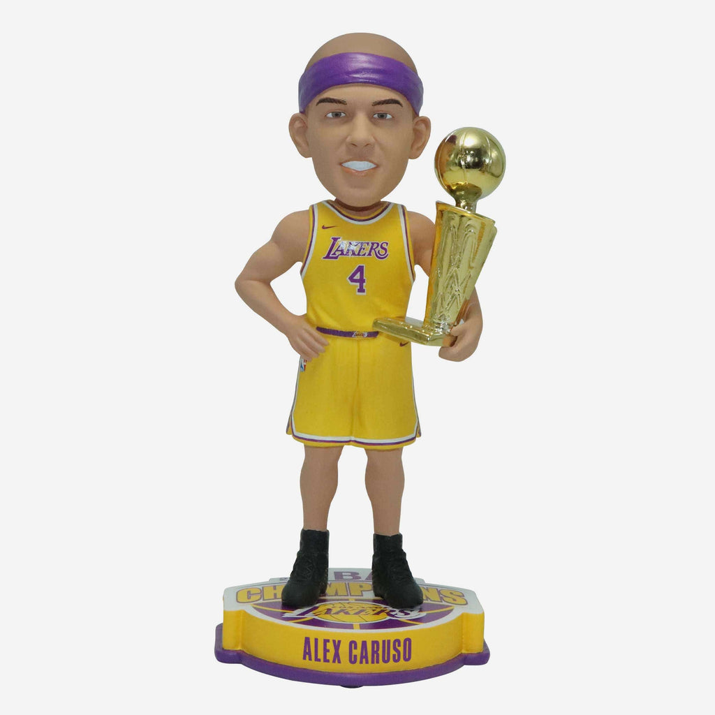 Alex Caruso Los Angeles Lakers 2020 NBA Champions Bobblehead FOCO - FOCO.com