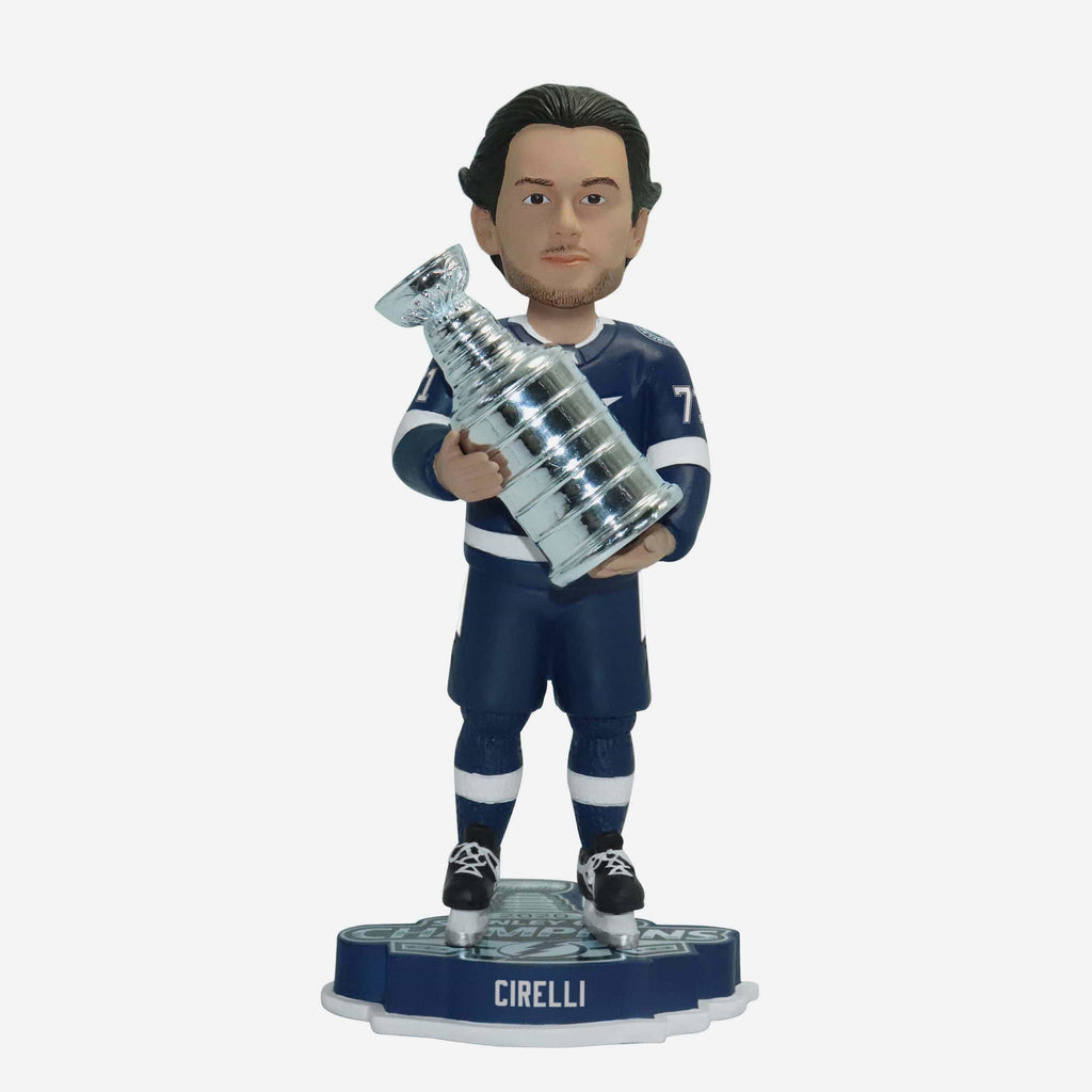 Anthony Cirelli Tampa Bay Lightning 2020 Stanley Cup Champions Bobblehead FOCO - FOCO.com
